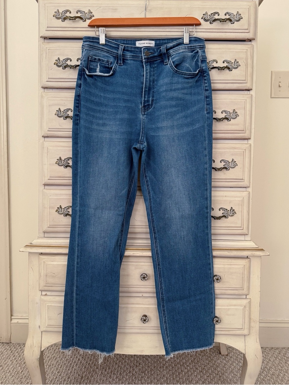 Vici Medium Wash Straight Leg Jeans